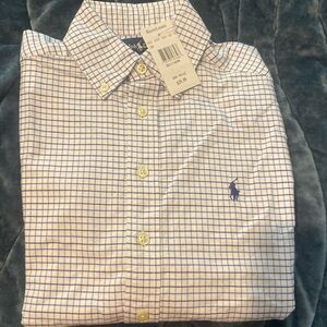 NWT kids Ralph Lauren long sleeved shirt